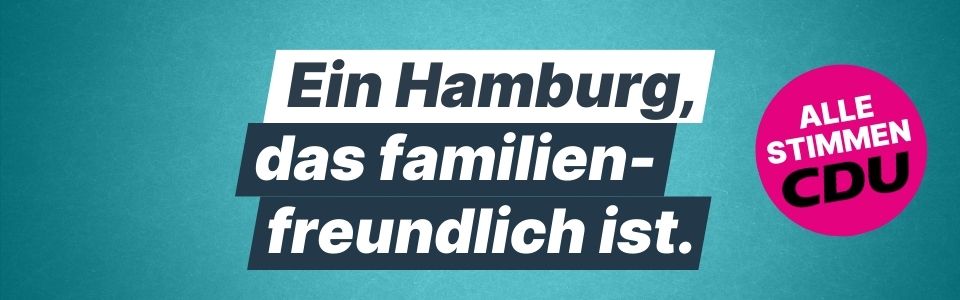 Ein Hamburg, das familienfreundlich ist.