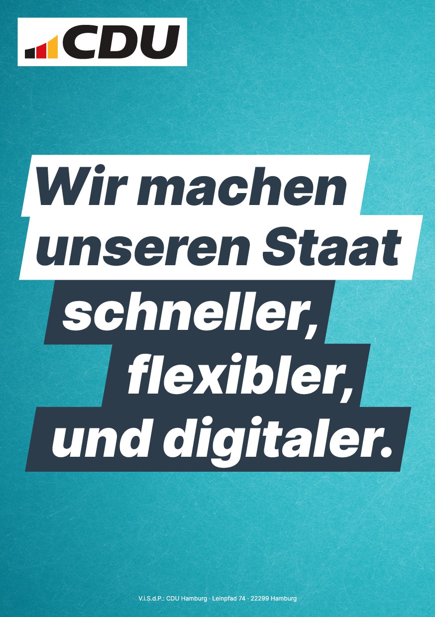 Wir machen unseren Staat schneller, flexibler und digitaler.