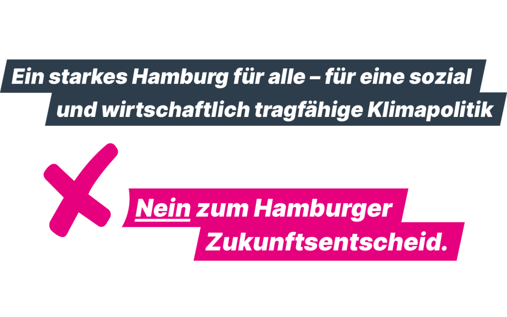Nein zum Hamburger Zukunftsentscheid