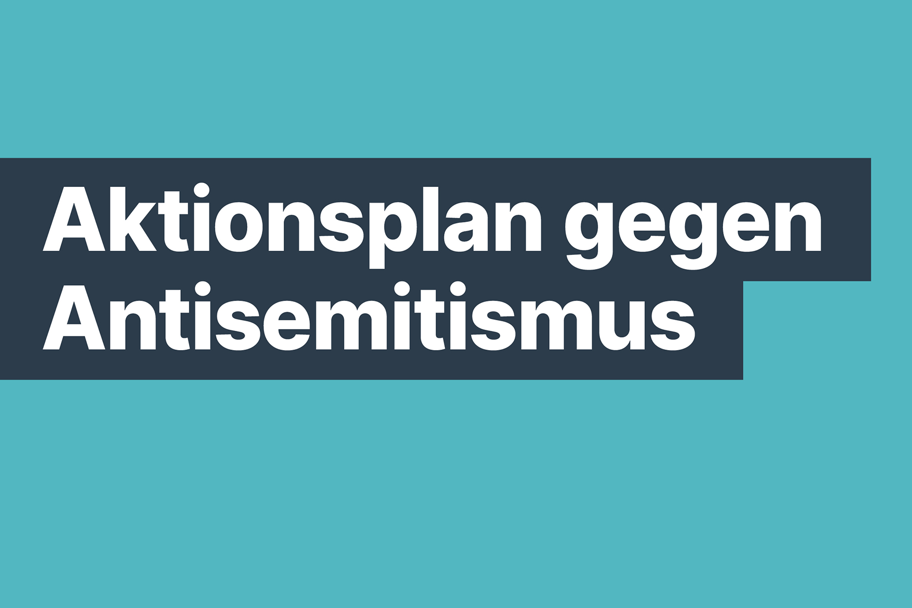 Aktionsplan gegen Antisemitismus